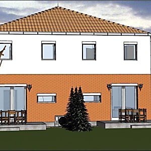 Budapest - Budafokon Új építésű ikerház eladó #5